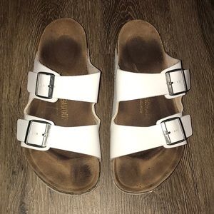 White womens Birkenstock’s